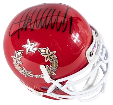 Donald Trump Autographed New Jersey Generals Mini Football Helmet (JSA)